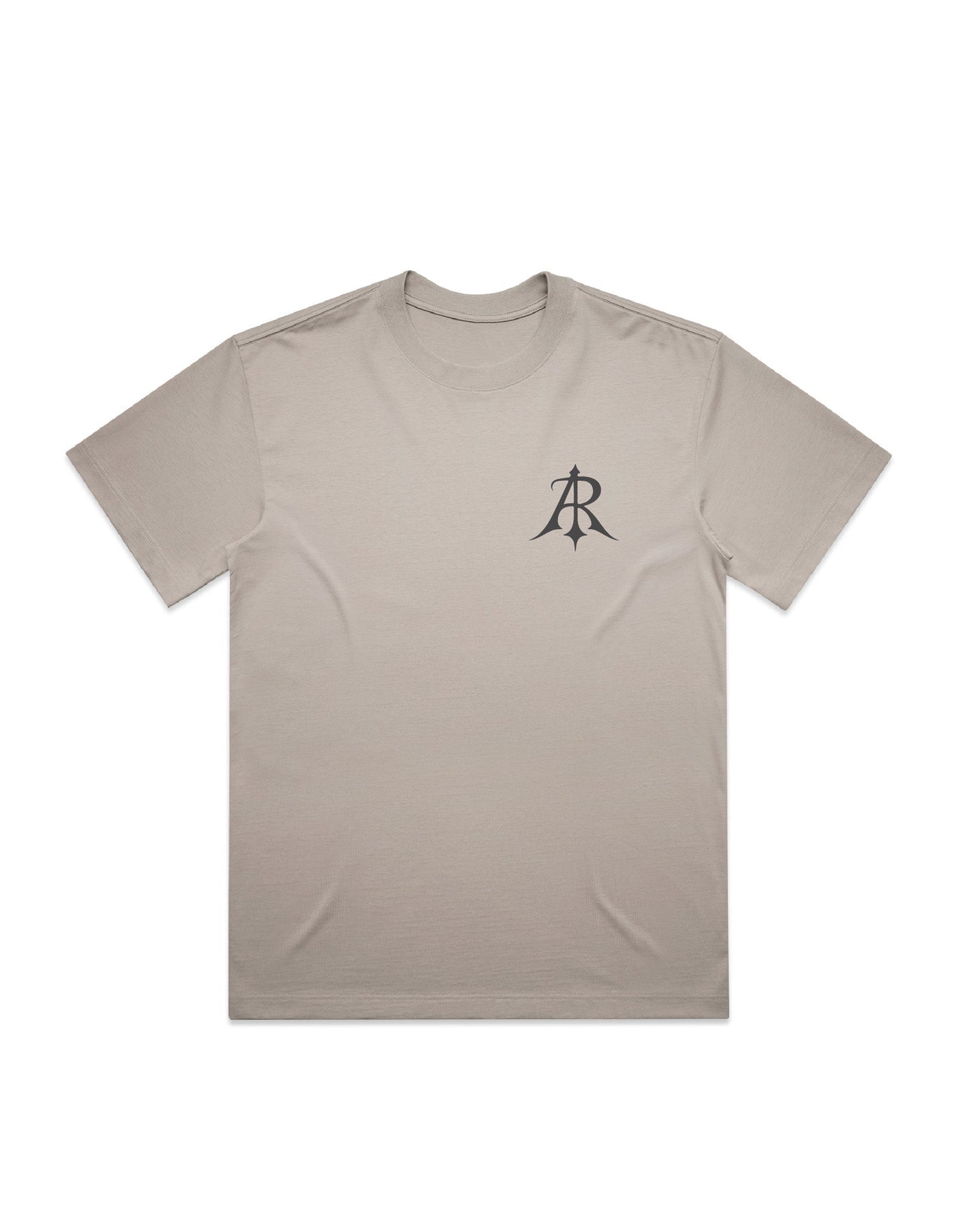 Luxurious oversized Crest Box T-Shirt by Anchor and Rose Apparel, featuring a heavyweight 100% combed cotton fabric, suitable for a stylish and comfortable fit.