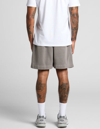 Anchor and Rose Apparel Crest Relaxed Faded Sweat Shorts - Sophisticated design featuring side pockets and garment-dyed fabric for refined comfort.