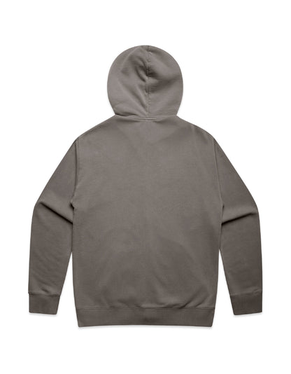 Close-up of the fabric of the Fallen Angel Zip Hoodie, featuring mid-weight luxury cotton and recycled polyester blend by Anchor and Rose Apparel.