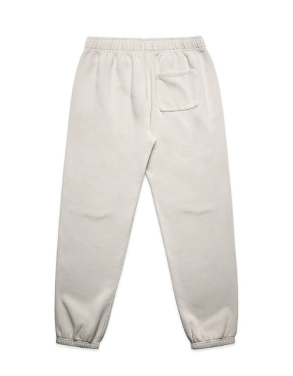 Crest Relaxed Faded Joggers in SML - 3XL, crafted by Anchor and Rose Apparel, showcasing luxurious mid-weight cotton-blend fabric with an elegant elastic waistband.