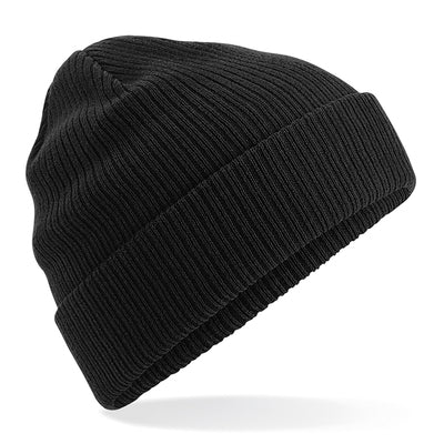 Luxury Organic Cotton Beanie with double layer knit, showcasing its lightweight and breathable fabric, perfect for all seasons and one size fits most.
