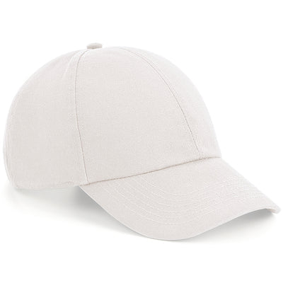 Stylish luxury organic cotton cap with a modern structured design and pre-curved peak, perfect for enhancing any outfit.