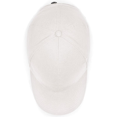 Close-up of the textured fabric of the Luxury Organic Cotton cap, highlighting its soft and sustainable material.