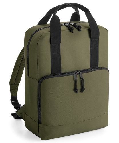 Sleek fully insulated main compartment of the eco-conscious cooler backpack, perfect for stylish outdoor excursions.