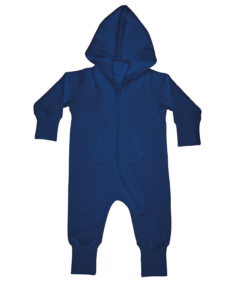 Charming baby and toddler all-in-one suit, designed in organic cotton, featuring an elegant 3/4 length zip for easy dressing.
