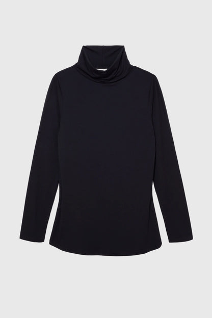 Collections of Women's Roll Neck TENCEL™ Micro Modal Tops in various colours and sizes, exemplifying elegance and comfort for every discerning wardrobe.
