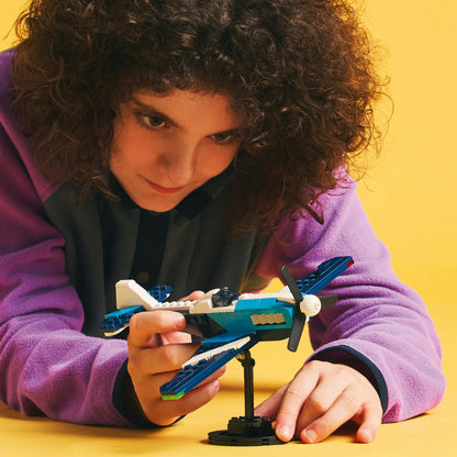 Lego Creator 3 in 1 31160 Aircraft: Race Plane Playset for Ages 7 & Up