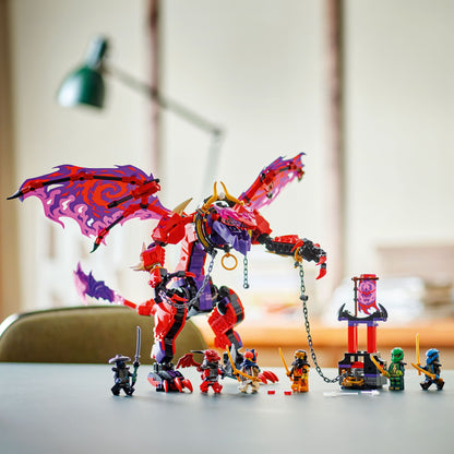 Lego Ninjago 71832 Thunderfang Dragon of Chaos Toy for Ages 8 and Up