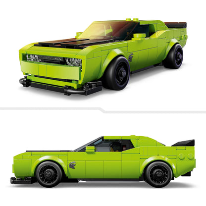 Lego Speed Champions 77237 Dodge Challenger SRT Hellcat Car for Age 9+