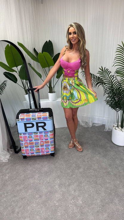 Elegant maxi skirt of the Love You Always 2-Piece Set, designed for sophisticated summer outings and stylish vacations.