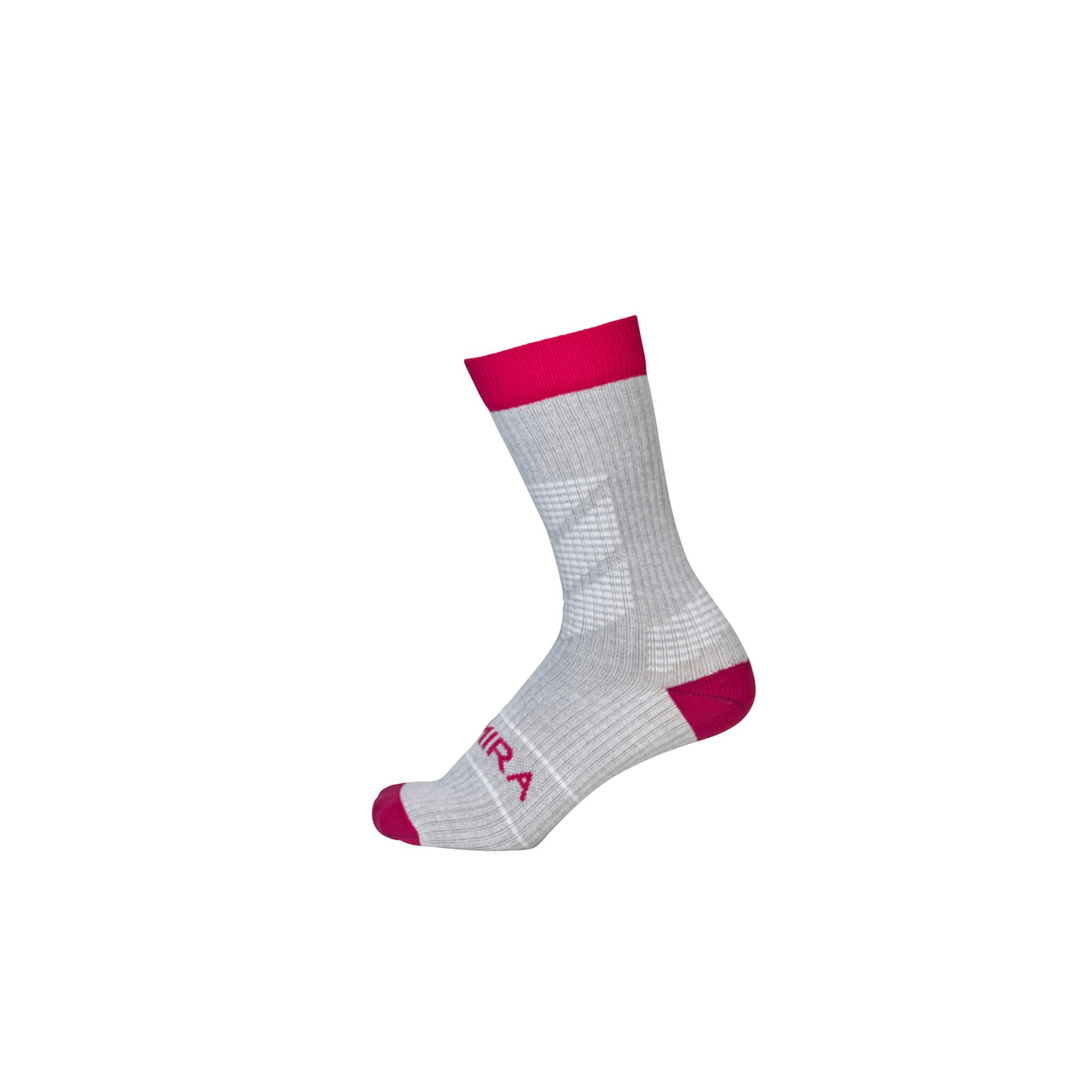 Luxurious KYMIRA Infrared Crew Socks designed for enhanced performance and recovery, featuring cushioned heel and toes.