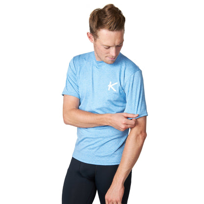 Men's KYMIRA Infrared Performance Crew T-Shirt | Ergonomic Fit | Size XS-XXL | Recovery Benefits