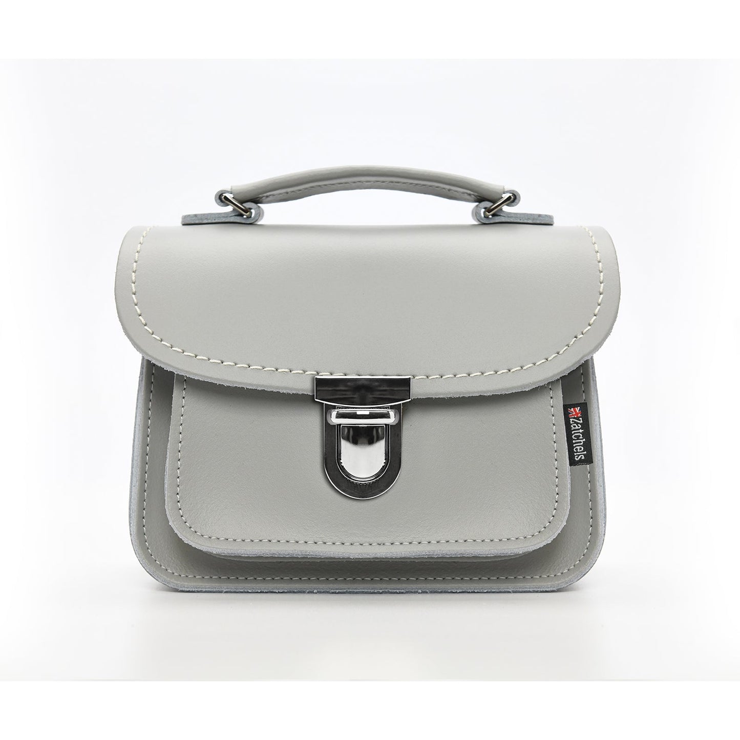 Luna Handmade Ghost Leather Bag featuring an elegant pastel cream hue, showcasing its sleek design, adjustable crossbody strap, and luxurious craftsmanship for a stylish accessory that transitions effortlessly from a handbag to a clutch.