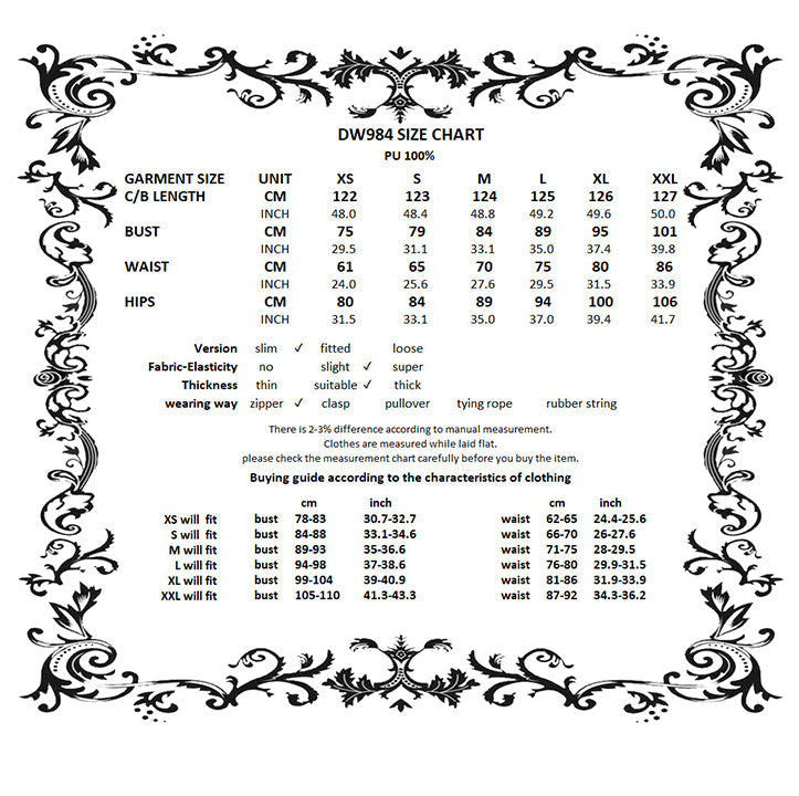 Close-up of the sweetheart neckline design on the Dark in Love Ishtar maxi dress, featuring luxurious faux leather and stylish O-ring accents.