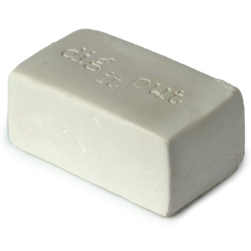 Detailed view of the tiny resin skull included in the Gothic Skull Dig Kit, ideal for collectors and unique gift options.