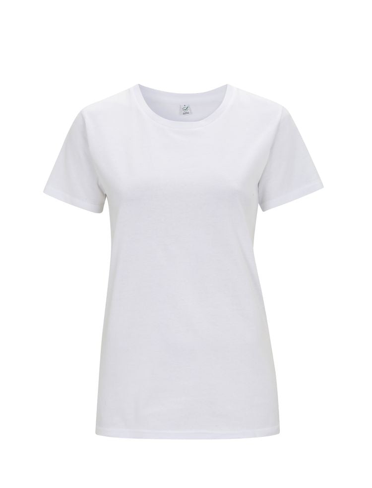GOTS certified organic fabrics symbol representing premium quality sustainable t-shirts.