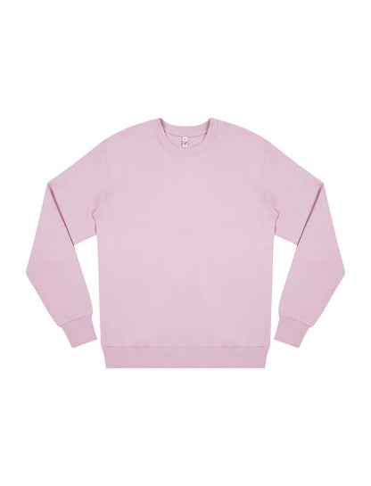 Detail of ribbed cuffs and hem on the Classic Organic Cotton Sweatshirt, emphasising quality craftsmanship and durability.