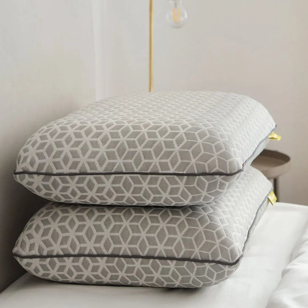Brightr® eclipse adjustable firm memory foam pillow bundle