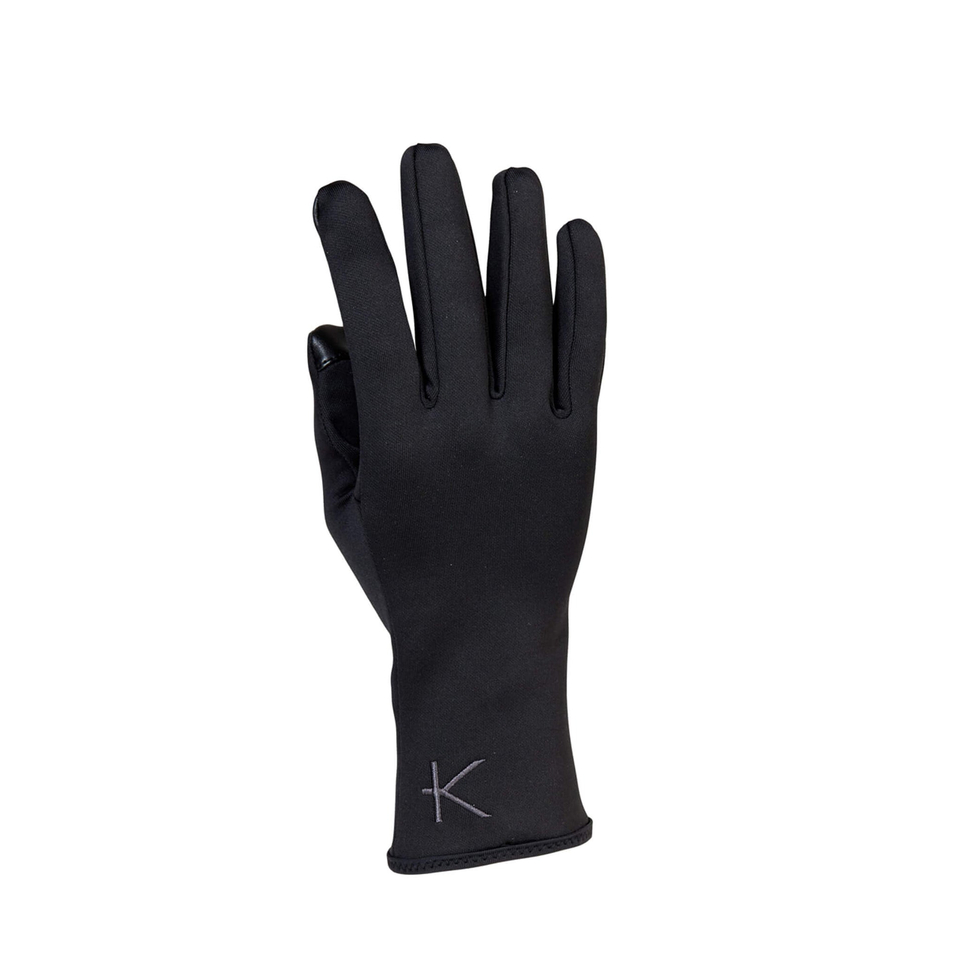 Elegant KYMIRA Infrared Fleece Gloves highlighting the unique infrared technology that boosts blood circulation for warmth and comfort.