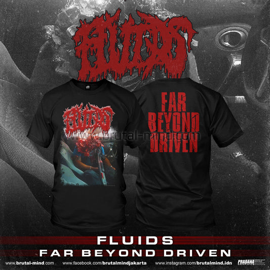 Luxury Far Beyond Driven T-Shirt by Rancid Offal Records featuring an elegant design representing the official Fluids collection.