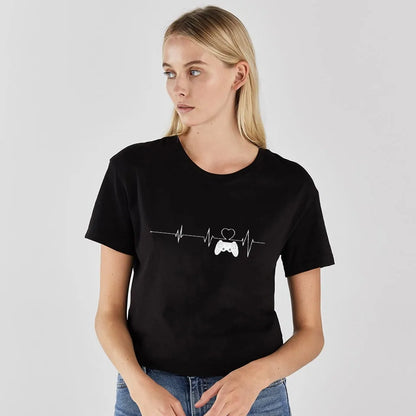 Stylish Leopard Lips Women's T-Shirt from Dazzling Dreams Studio, perfect pairing options with shorts or jeans for chic summer outfits.