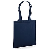 Luxury Organic Premium Cotton Tote Bag in elegant design, showcasing dimensions 38 x 42cm and a spacious 10L capacity, perfect for stylish everyday use.