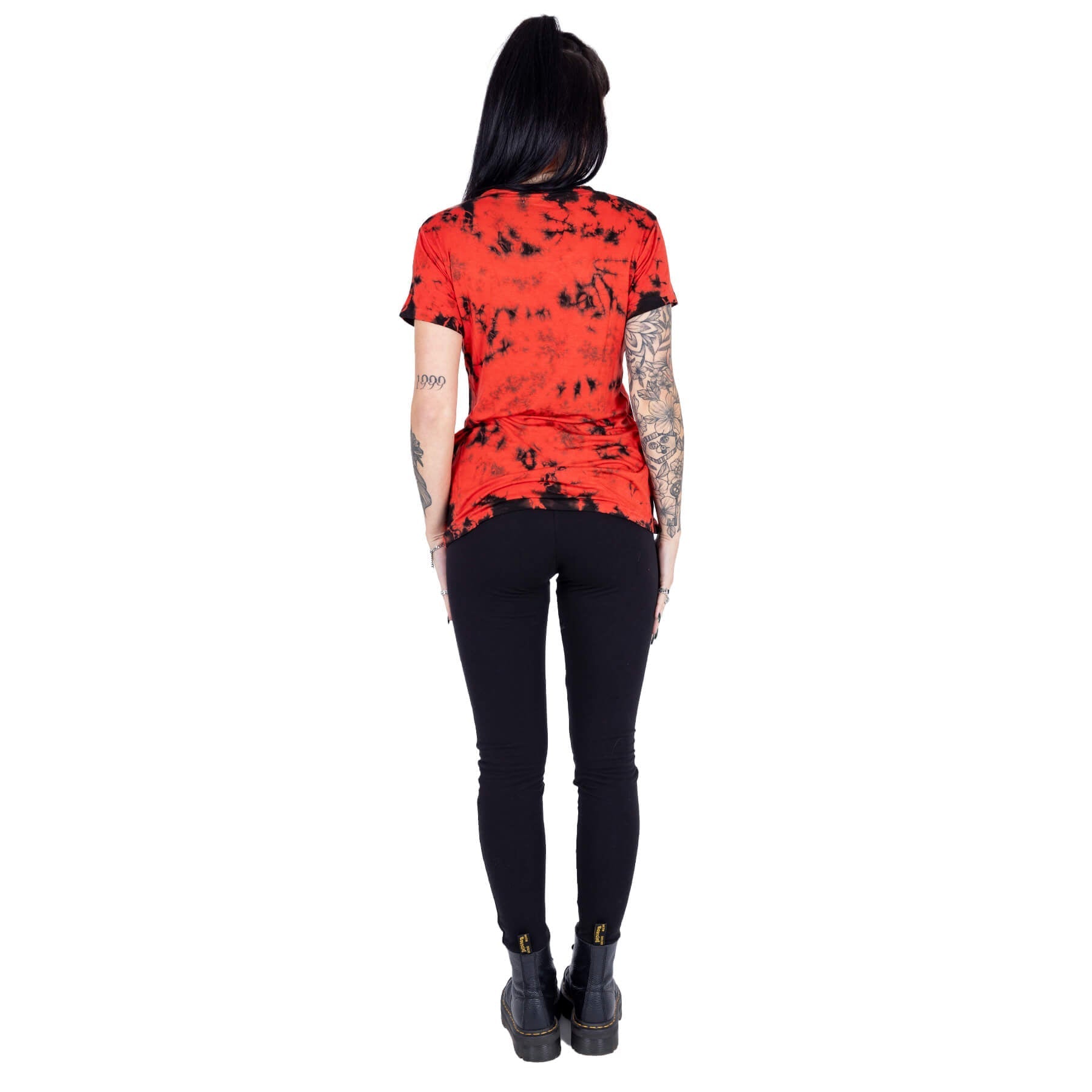 Close-up of the elasticated waist of Vixxsin Giada Leggings, highlighting comfort and style for modern women.