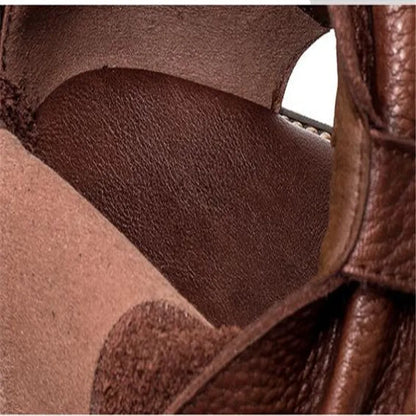 Trendy Women's Vintage Sandals with Platform and Open Vamp, designed for ultimate comfort and timeless style.