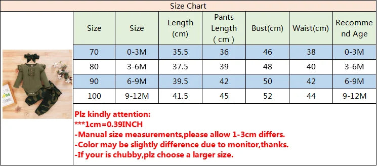 Elegant 3-piece knitted luxury camouflage baby clothes set for newborn boys and girls aged 0-12 months.