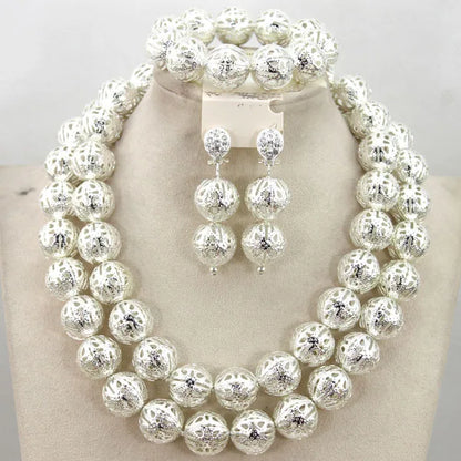 Luxury purple crystal stud earrings from the 3-piece women's jewelry set, featuring a trendy Nigerian design, perfect for weddings and special occasions.