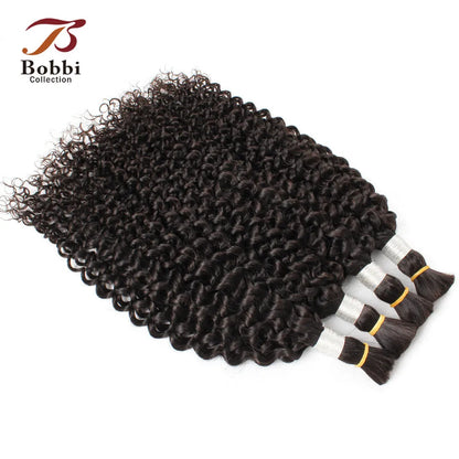 Glamorous close-up of Indian Remy natural black curly hair extensions, perfect for stylish braiding and versatile hairstyles.