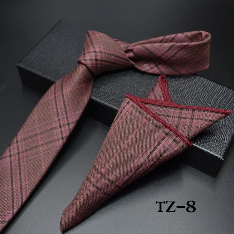 The complete Floral Paisley Slim Tie Set including Pocket Square, perfect accessory for upscale weddings and classy parties.