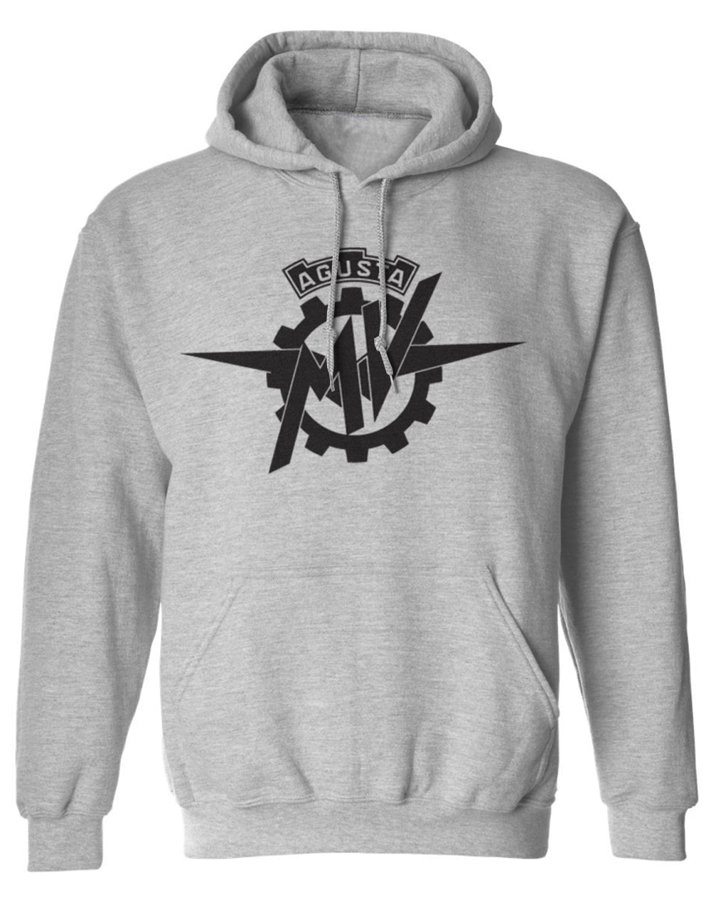 Luxury Agusta MV Premium Hoodie - 80% Cotton, Double Fabric Hood, Kangaroo Pocket, WRAP Certified