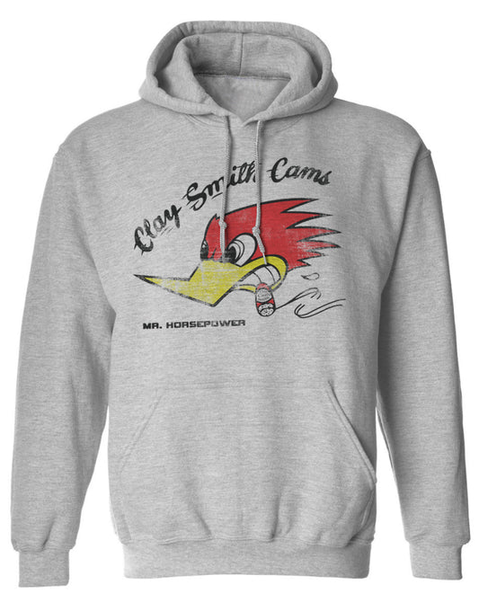 Premium Clay Smith Cams Hoodie in 80% Cotton, Double Fabric Hood & Kangaroo Pocket