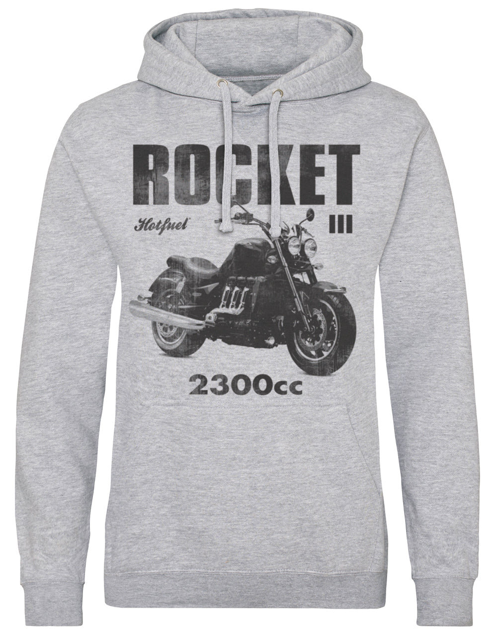 Premium Hotfuel Rocket III Hoodie - 80% Cotton, 20% Polyester, Kangaroo Pocket, WRAP Certified
