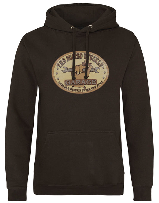 Premium Busted Knuckle Hoodie – 80% Ringspun Cotton, Kangaroo Pocket, WRAP Certified