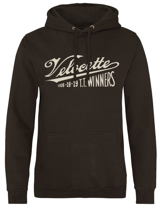 Velocette Motorcycle Hoodie - Premium Cotton Blend, Iconic British Design, Sizes S-XXL