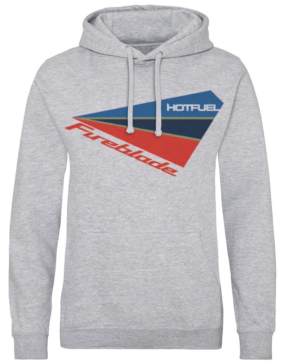 Luxury Hotfuel Fireblade Hoodie in Premium 80% Cotton Blend with Kangaroo Pocket & Double Fabric Hood