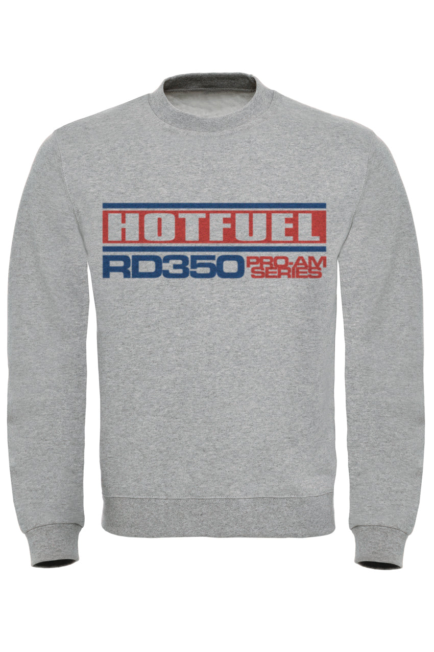 Premium Hotfuel RD350 Pro-Am Series Sweatshirt - 80% Cotton, Ribbed Design, WRAP Certified