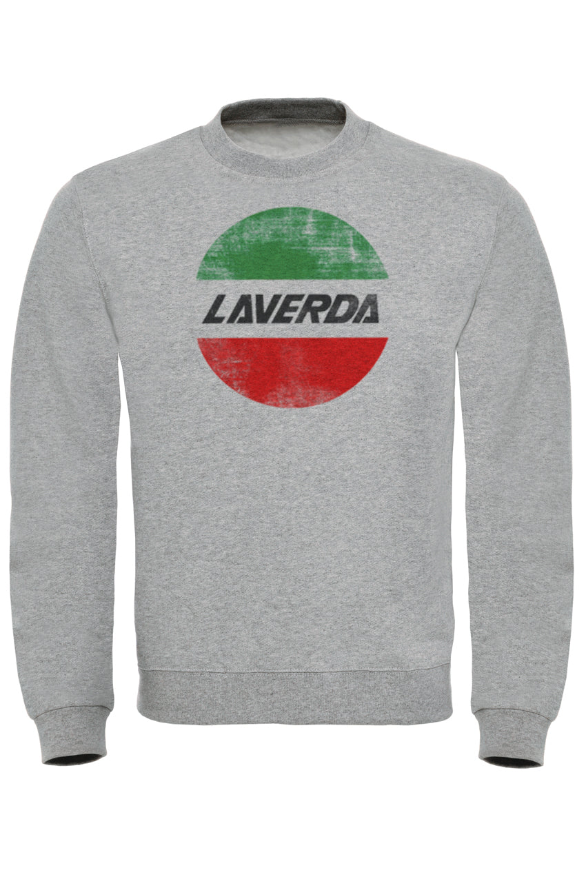 Laverda Premium Sweatshirt - 80% Ringspun Cotton, Ribbed Detailing, Brushed Fleece Inner