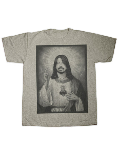 Dave Grohl Rock God T Shirt - Premium 100% Cotton, Contemporary Fit, Soft Hand Feel