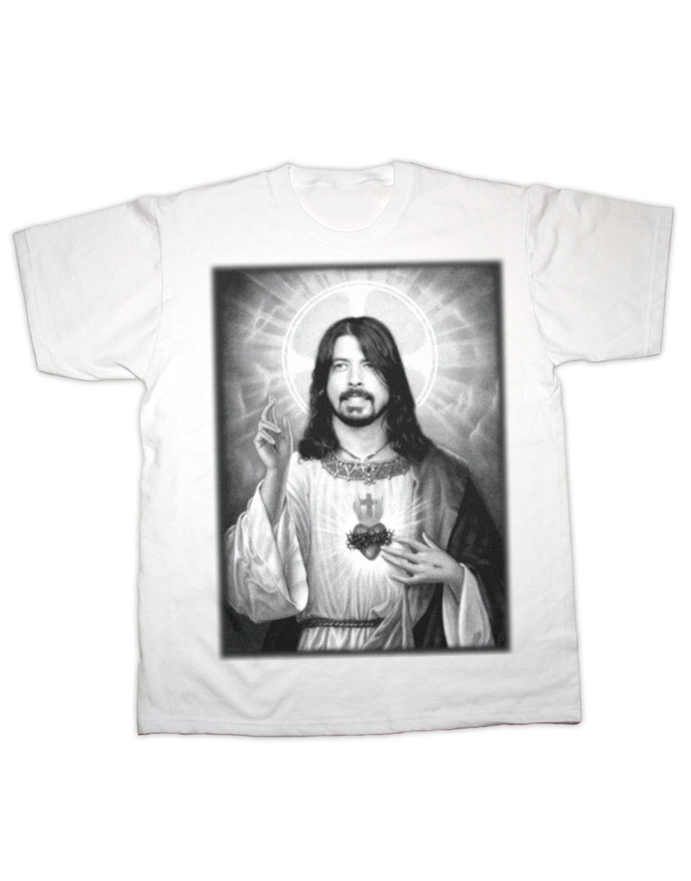 Dave Grohl Rock God T Shirt - Premium 100% Cotton, Contemporary Fit, Soft Hand Feel
