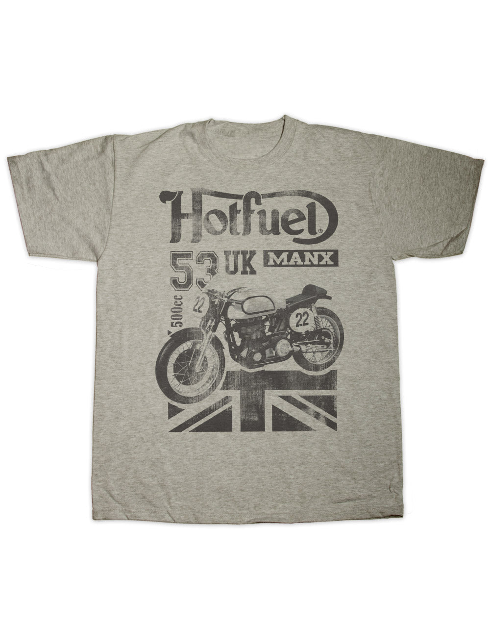 Premium 1953 Manx T-Shirt - 100% Cotton, Soft Feel, Modern Fit, Available In Various Sizes