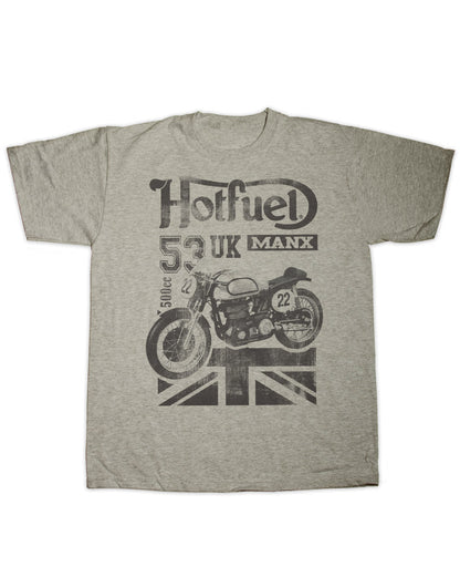 Premium 1953 Manx T-Shirt - 100% Cotton, Soft Feel, Modern Fit, Available In Various Sizes