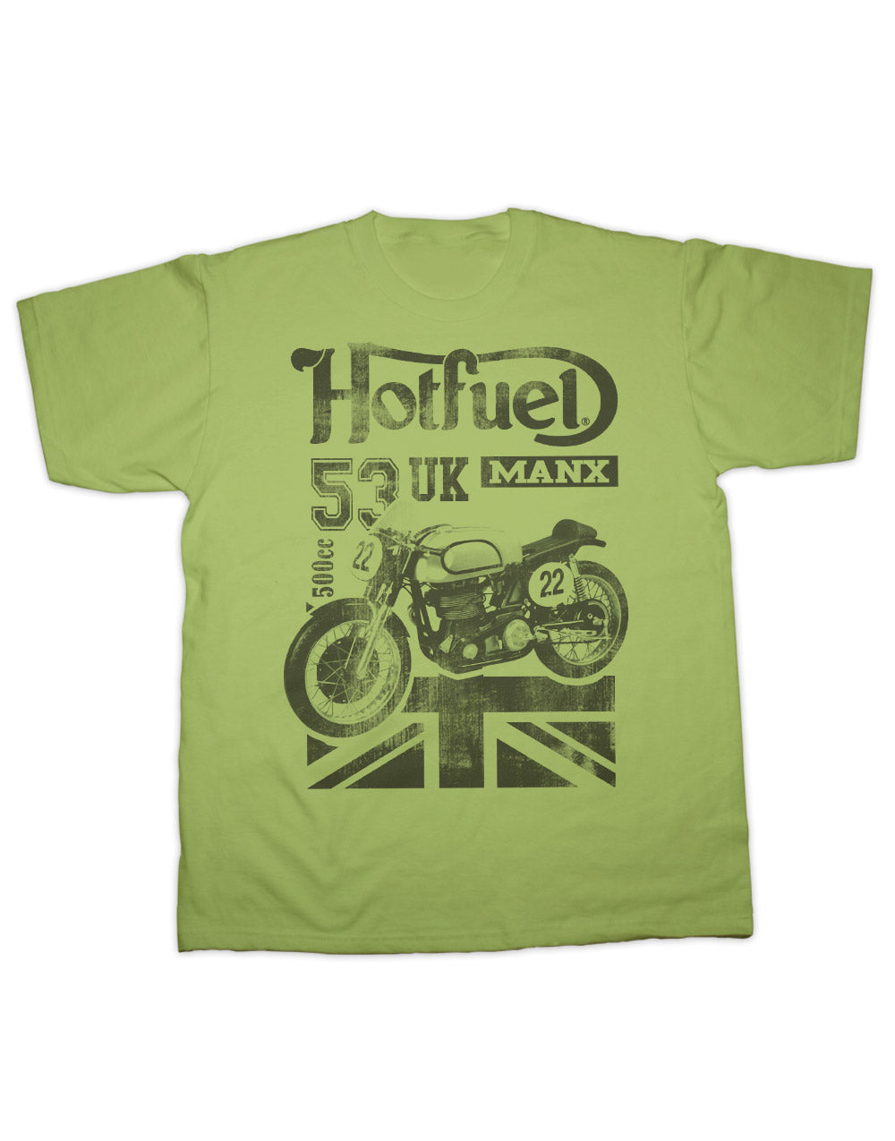 Premium 1953 Manx T-Shirt - 100% Cotton, Soft Feel, Modern Fit, Available In Various Sizes