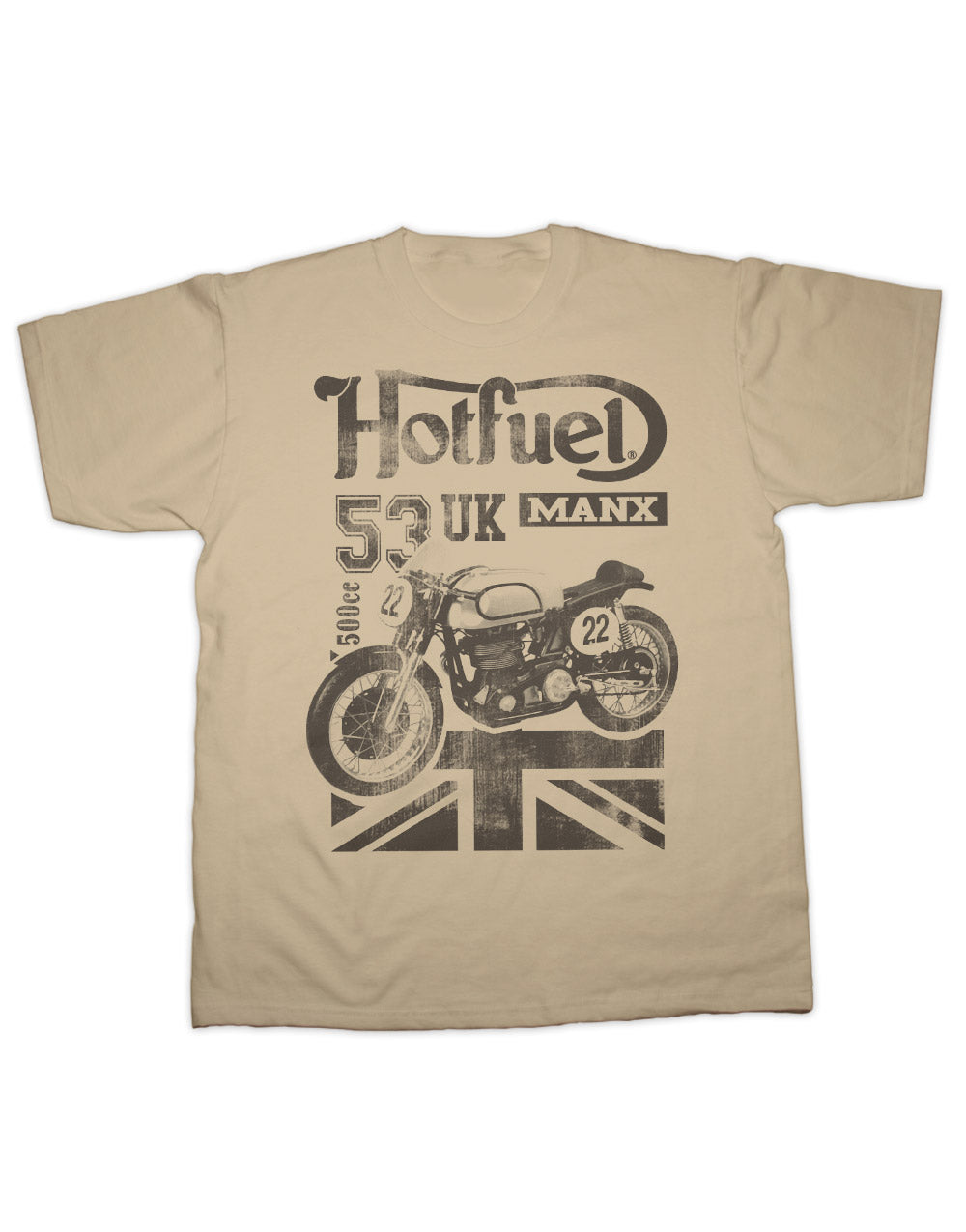 Premium 1953 Manx T-Shirt - 100% Cotton, Soft Feel, Modern Fit, Available In Various Sizes