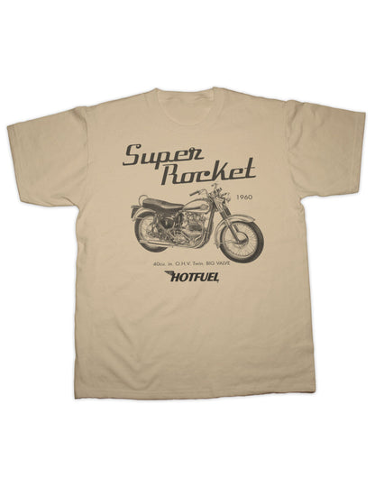 Premium 100% Cotton Super Rocket T-Shirt - Contemporary Fit, Soft Feel, Durable Fabric