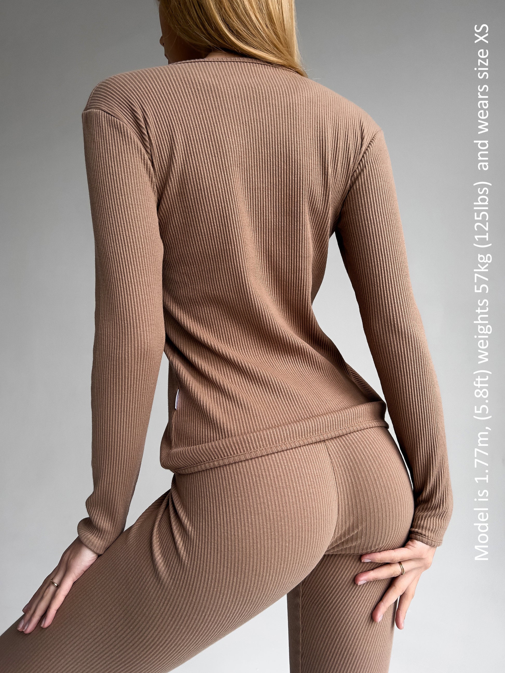 Luxurious Biscuit colour unisex pyjamas set by DreamBuy, designed for family matching sleepwear, showcasing soft and snuggly fabric.