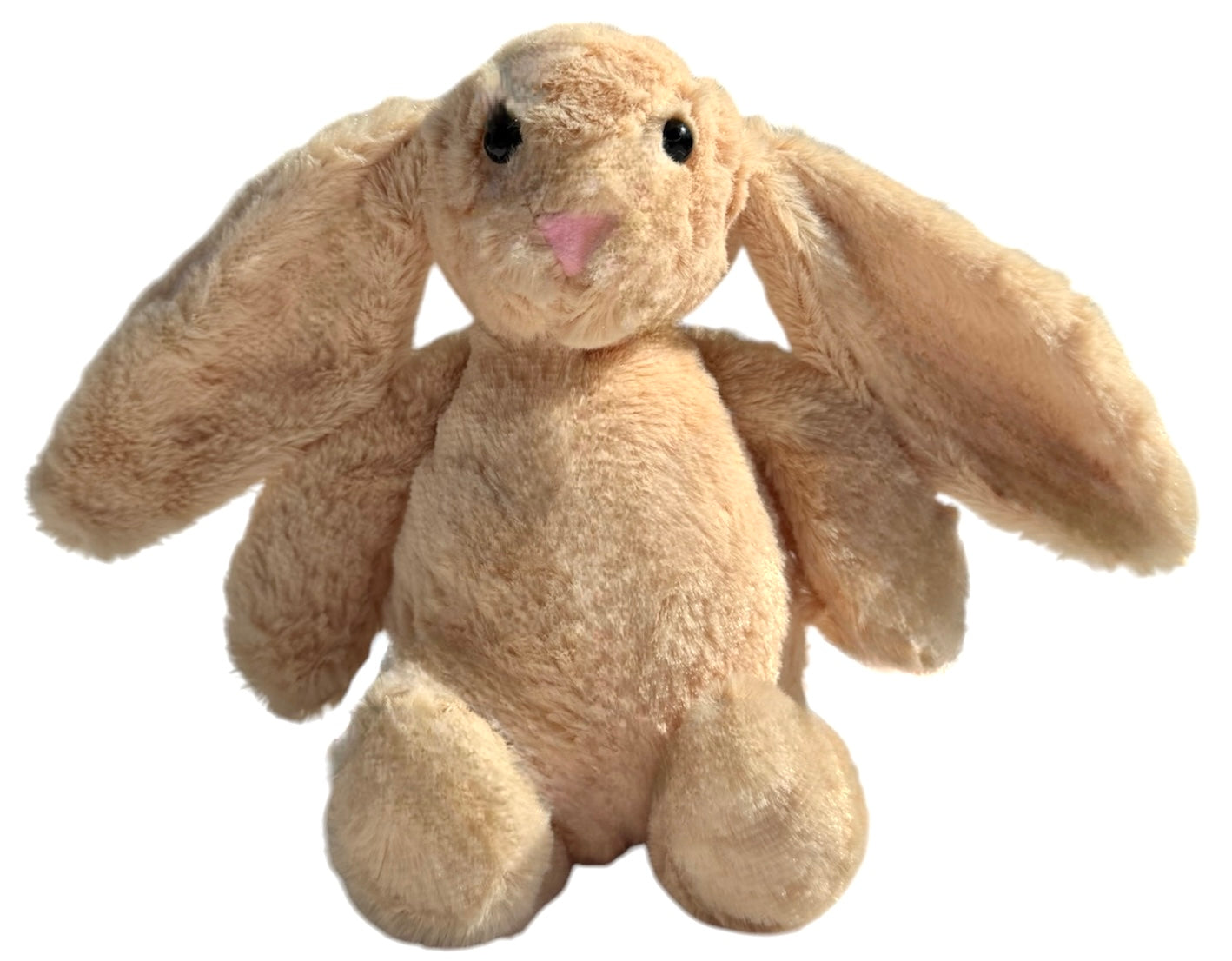 DreamBuy exquisite embroidered bunny plush toy, perfect for baby showers and christenings, 25cm cuddly companion for children, beautifully packaged for gifting.