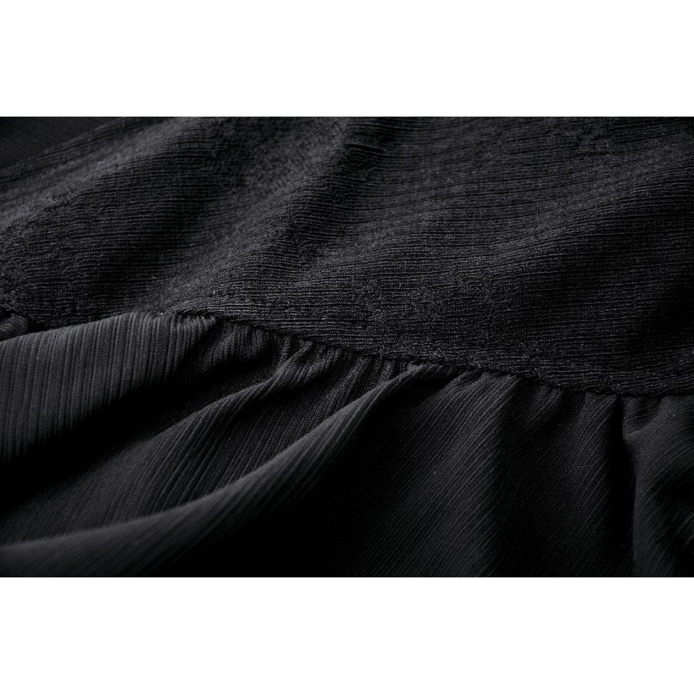 Luxury Dark In Love Izora Fishtail Skirt showcasing a stunning side opening design, perfect for accentuating curves.
